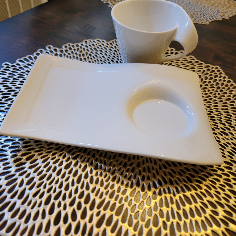 Villeroy & Boch New Wave Caffe Cup & Saucer